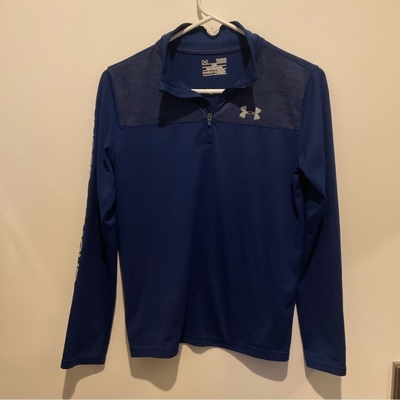 Under Armour Heat Gear 3/4 Zip  Shirt - Picture 5 of 5